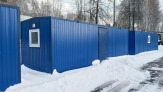 Блок-контейнер "Распашонка" 8 м х 2,4 м за 205 тысяч рублей.