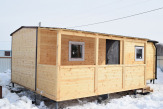 Дачный летний домик с обшивкой из вагонки от 4 810 руб/кв.м.