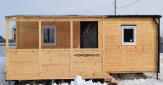 Деревянный домик для дачи от 7480 руб/м2.