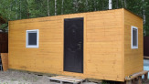 Деревянный летний домик для дачи из вагонки.