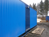 Блок-контейнер 6 м х 2,45 м на полозьях.