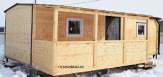 Дачный домик из вагонки от 5 тысяч рублей за м2 по полу.